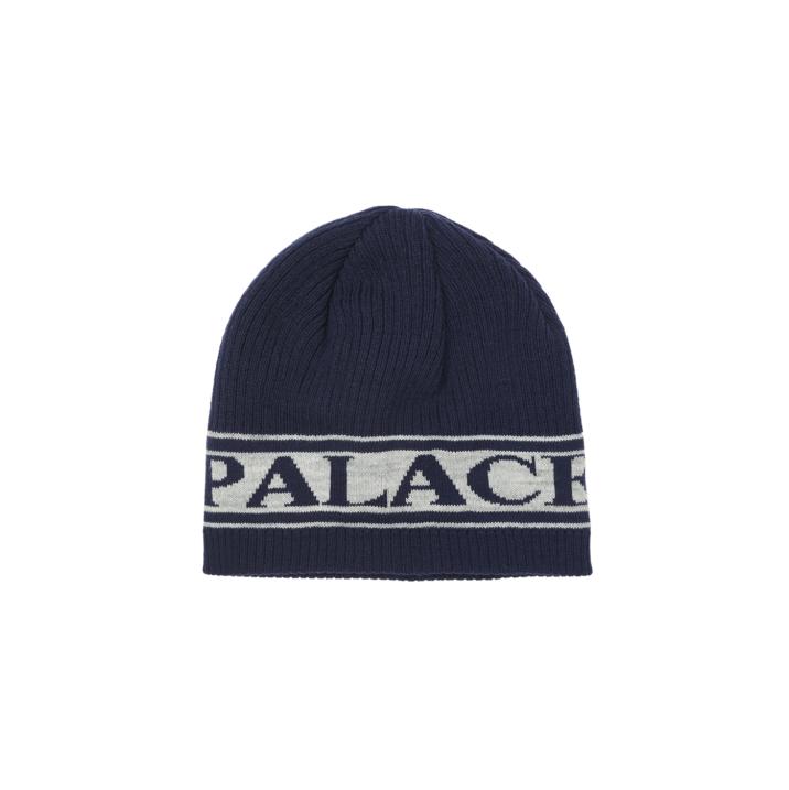 Thumbnail PALACE JEANS NEIN CUFF BEANIE NAVY one color