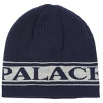 Thumbnail PALACE JEANS NEIN CUFF BEANIE NAVY one color