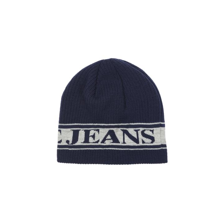 Thumbnail PALACE JEANS NEIN CUFF BEANIE NAVY one color