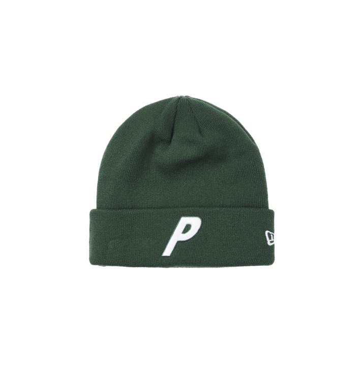 Thumbnail NEW ERA P BEANIE GREEN one color
