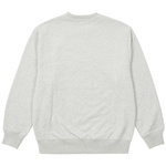 Thumbnail PALACE LONDINIUM QUILTED CREW GREY MARL one color