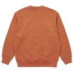 Thumbnail PALACE LONDINIUM QUILTED CREW RUST one color