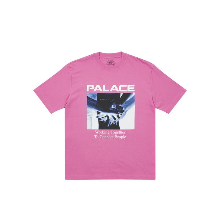 BATTERY T-SHIRT PINK one color