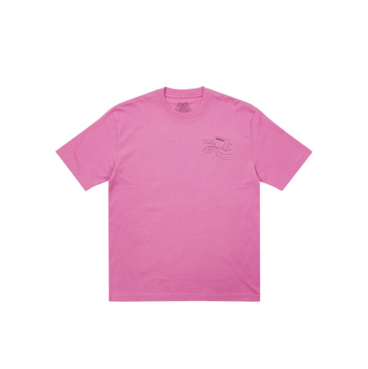 Thumbnail BACK OF THE BUS T-SHIRT PINK one color