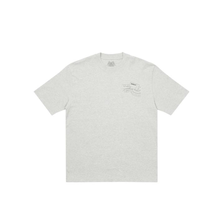 Thumbnail BACK OF THE BUS T-SHIRT GREY MARL one color