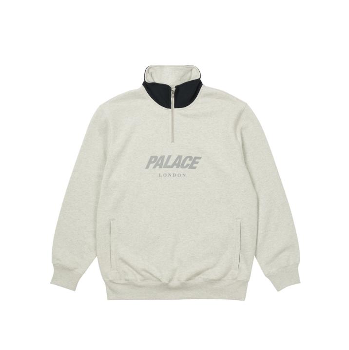 Thumbnail RIB 1/4 ZIP FUNNEL GREY MARL one color