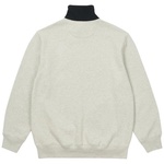 Thumbnail RIB 1/4 ZIP FUNNEL GREY MARL one color