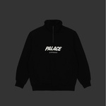 Thumbnail RIB 1/4 ZIP FUNNEL BLACK one color