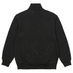 Thumbnail RIB 1/4 ZIP FUNNEL BLACK one color