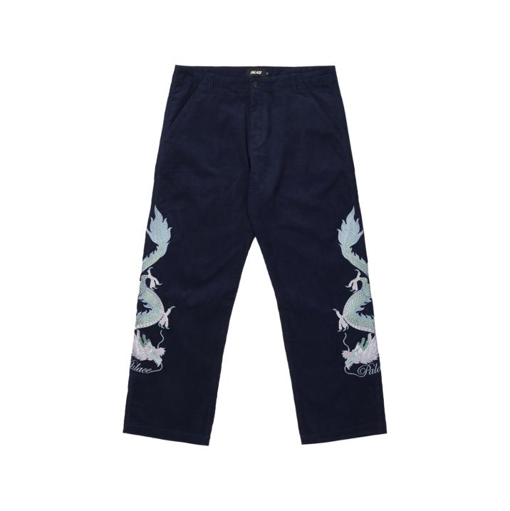 Thumbnail DOUBLE DRAGON TOUR PLAIN PANT NAVY one color