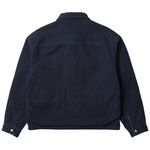 Thumbnail REVERSIBLE CANVAS FLEECE JACKET NAVY / NATURAL one color
