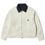 Thumbnail REVERSIBLE CANVAS FLEECE JACKET NAVY / NATURAL one color