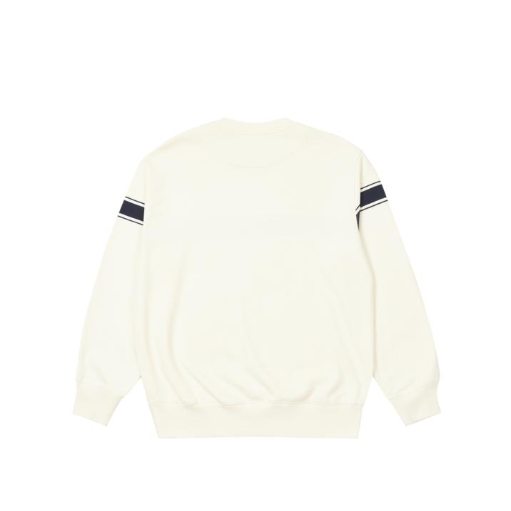 Thumbnail PALACE LONDON TRI BAND CREW OFF WHITE one color