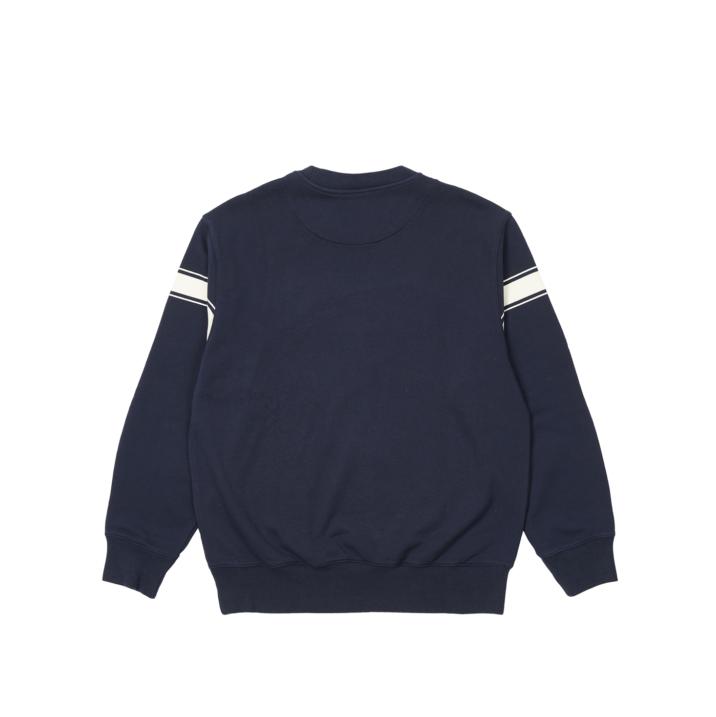Thumbnail PALACE LONDON TRI BAND CREW NAVY one color