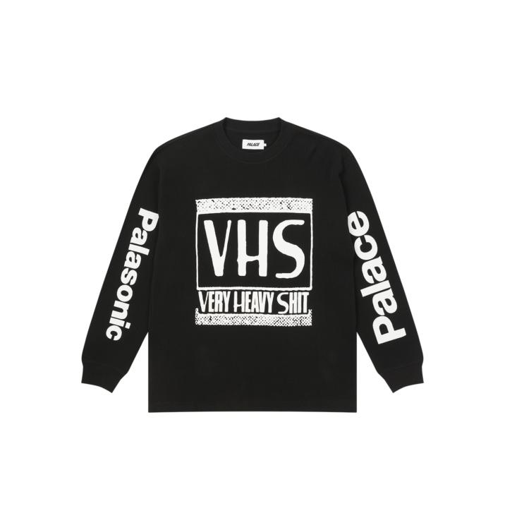 Thumbnail VHS THERMAL LONGLSEEVE TOP BLACK one color