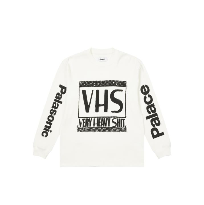 Thumbnail VHS THERMAL LONGLSEEVE TOP WHITE one color