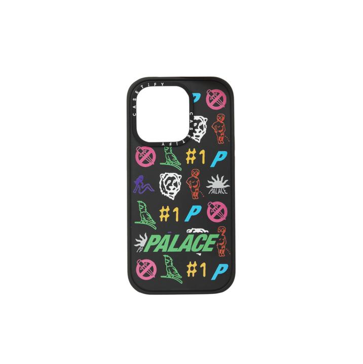 Thumbnail PALACE CASETIFY IMPACT PHONE CASE MATTE BLACK one color