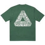 Thumbnail TRI-TEXT T-SHIRT GREEN one color