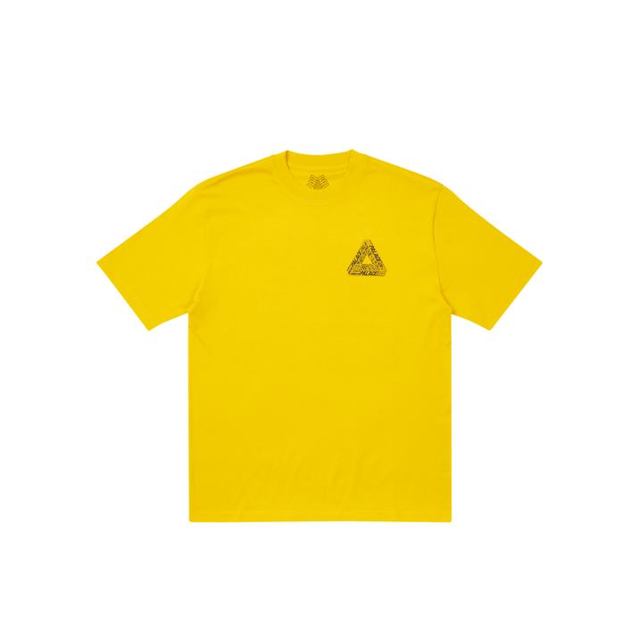 TRI-TEXT T-SHIRT YELLOW one color