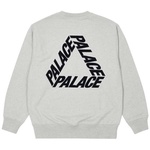 Thumbnail P-3 APPLIQUE CREW GREY MARL one color