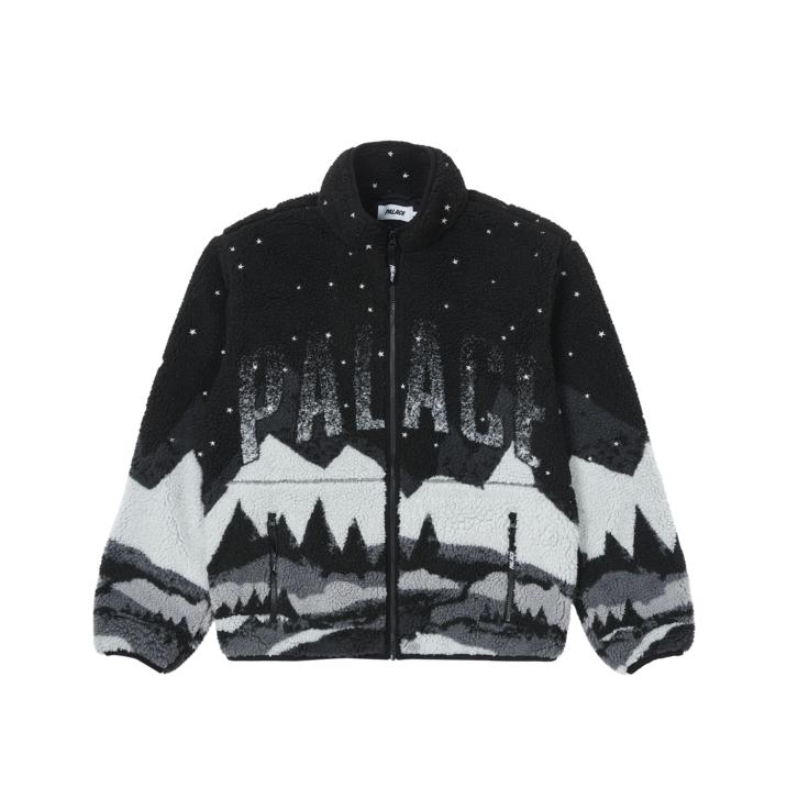 Thumbnail PEAK FUNNEL FLEECE BLACK one color
