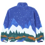 Thumbnail PEAK FUNNEL FLEECE BLUE one color