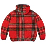 Thumbnail REVERSIBLE CHECK FLEECE JACKET RED one color