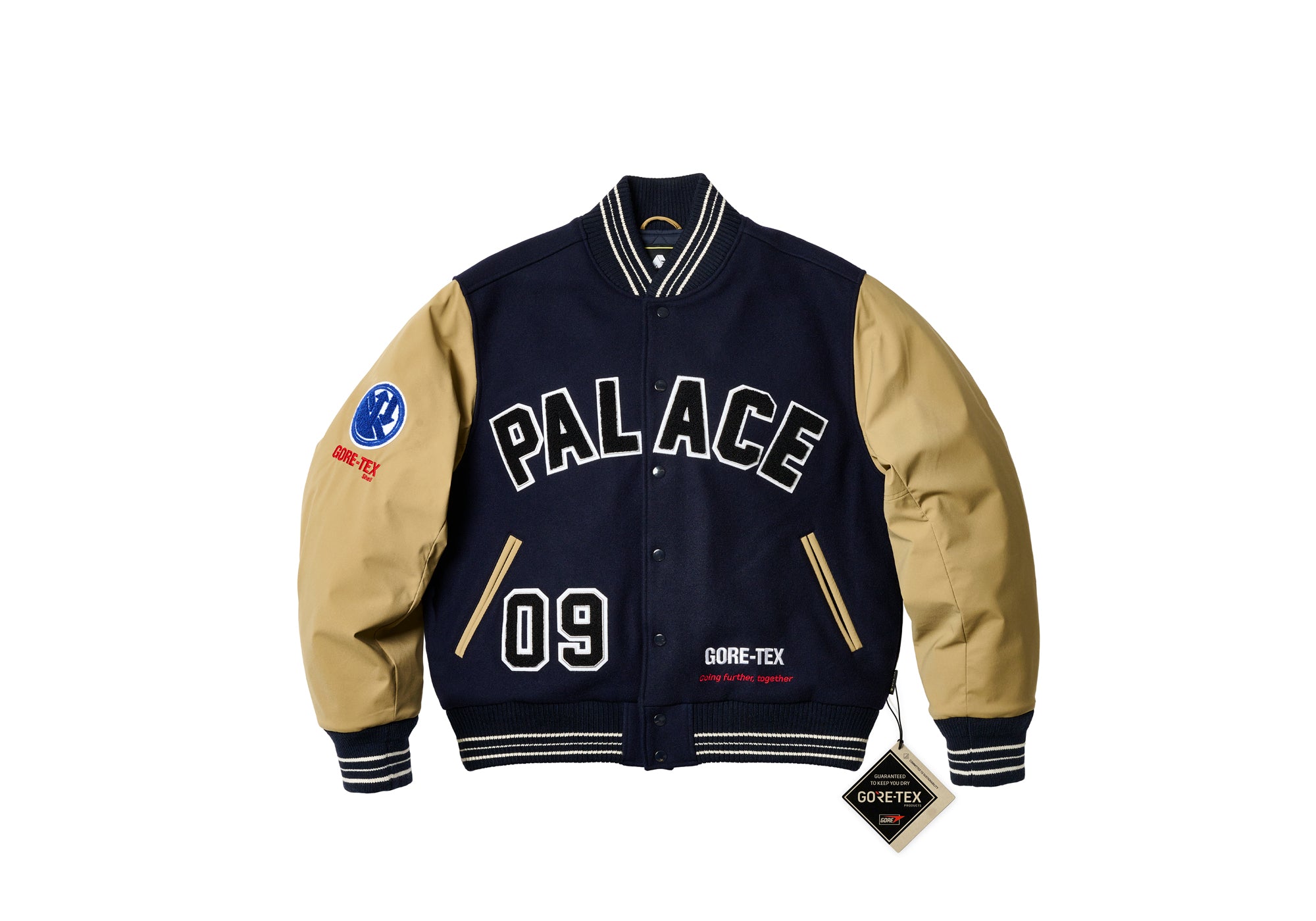 Gore-Tex Going Further Varsity Navy - Ultimo 2023 - Palace Gore-Tex Going Further Varsity Navy - Ultimo 2023 - Palace