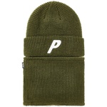 Thumbnail ZIP OFF FACEWARMER P BEANIE THE DEEP GREEN one color