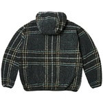 Thumbnail REVERSIBLE CHECK FLEECE JACKET BLACK one color
