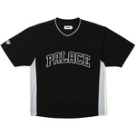 Thumbnail PANEL V-NECK JERSEY BLACK one color