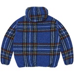 Thumbnail REVERSIBLE CHECK FLEECE JACKET BLUE one color