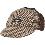 Thumbnail REVERSO EARFLAP 4-PANEL HOUNDSTOOTH BROWN one color