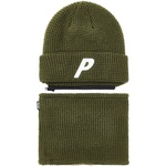 Thumbnail ZIP OFF FACEWARMER P BEANIE THE DEEP GREEN one color