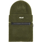 Thumbnail ZIP OFF FACEWARMER P BEANIE THE DEEP GREEN one color