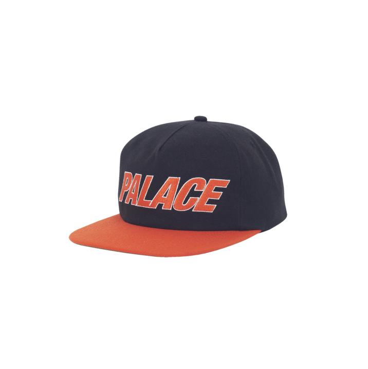 PALACE FONT 5 PANEL ORANGE one color