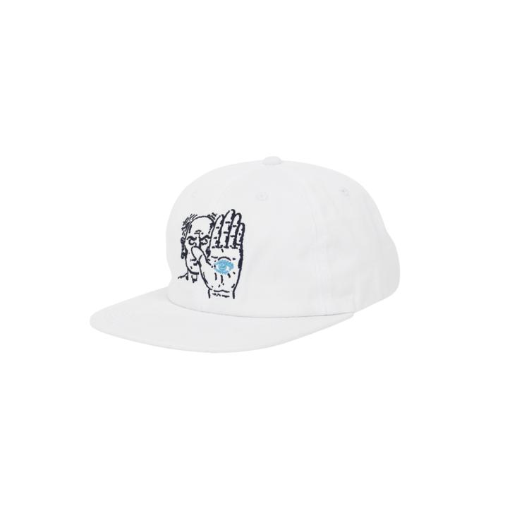 TALK TO THE HAND SNAPBACK WHITE one color