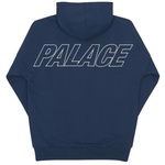 Thumbnail WAFFLE ZIP HOOD NAVY one color
