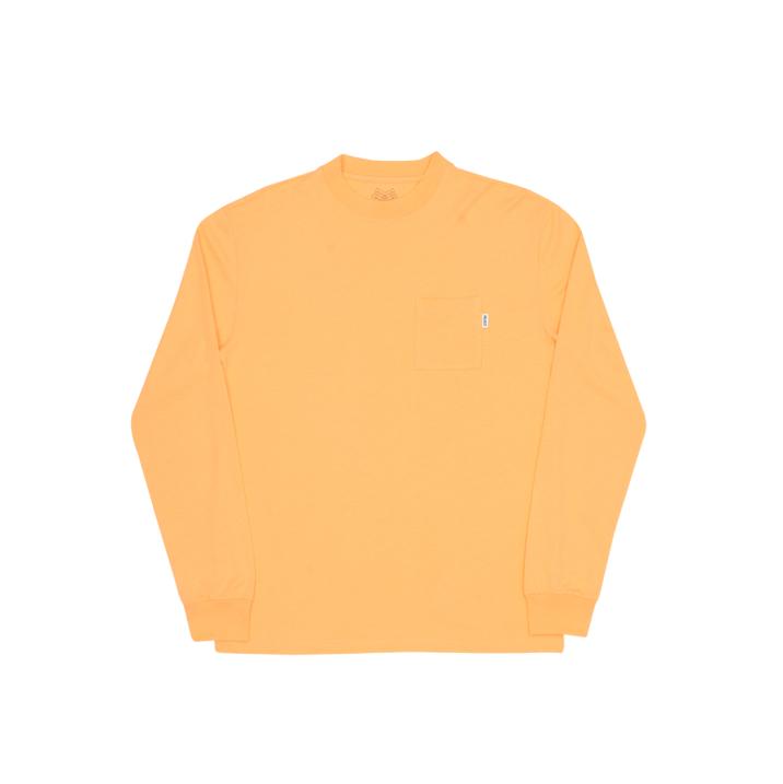 POCKET L/S T-SHIRT ORANGE one color