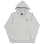 Thumbnail PERFORMANCE ZIP HOOD GREY one color