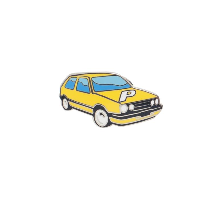 GTI PIN BADGE YELLOW one color