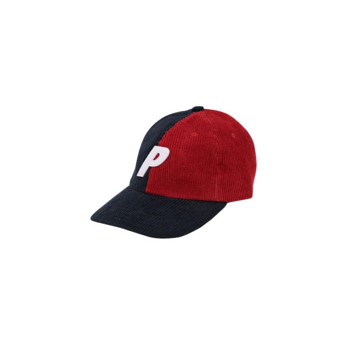 P 6-PANEL NAVY / RED CORD one color