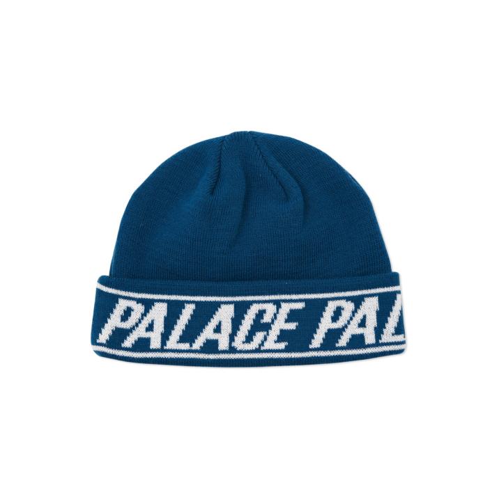 FONT CUFF BEANIE BLUE one color