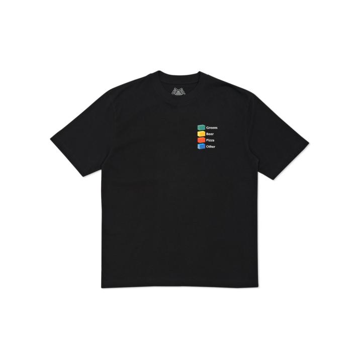 Thumbnail HI-CHART T-SHIRT BLACK one color