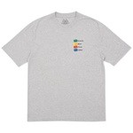 Thumbnail HI-CHART T-SHIRT GREY MARL one color