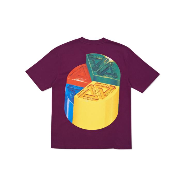 Thumbnail HI-CHART T-SHIRT PURPLE one color