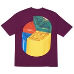 Thumbnail HI-CHART T-SHIRT PURPLE one color