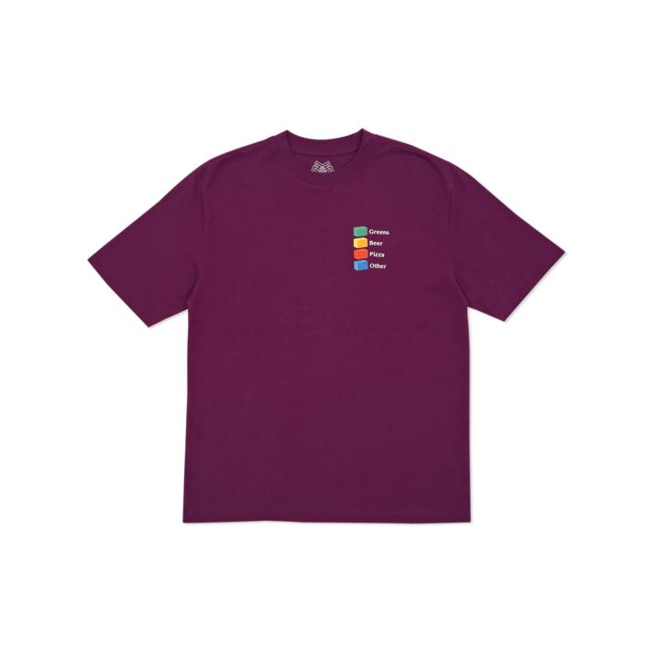 Thumbnail HI-CHART T-SHIRT PURPLE one color