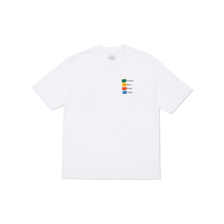 Thumbnail HI-CHART T-SHIRT WHITE one color