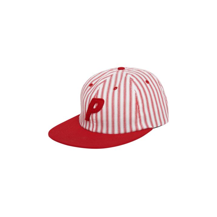 PAL CAP STRIPED RED one color